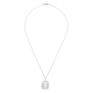 Darkai White Necklaces Men